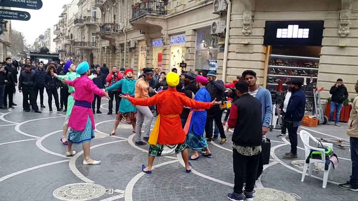 турист в Азербайджане