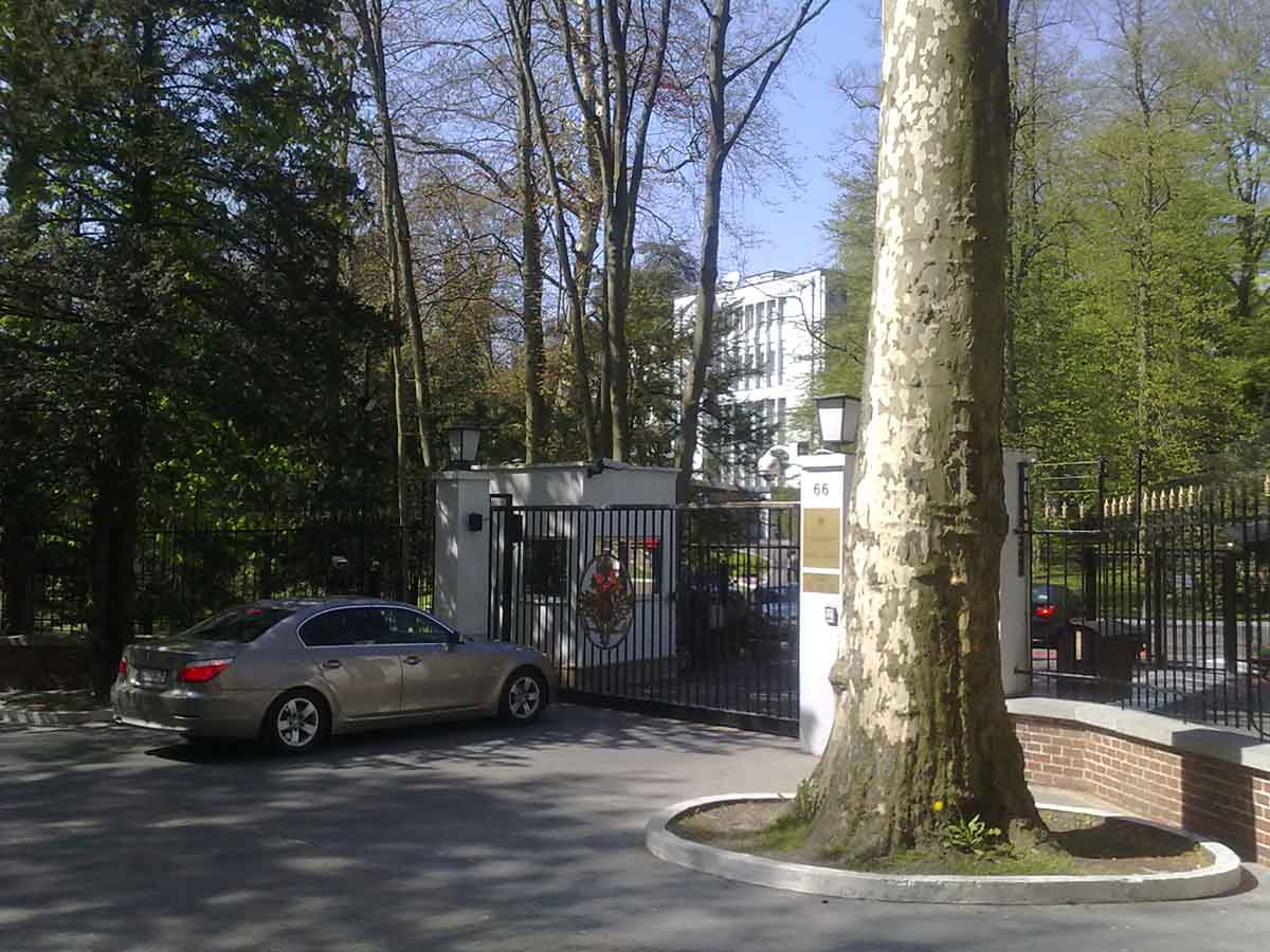 посольство России в Бельгии