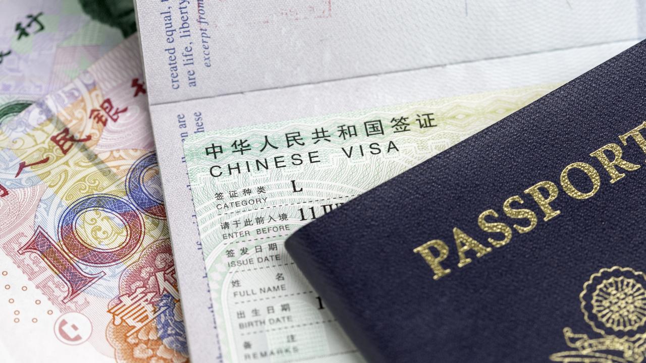 виза по прилёту в китай